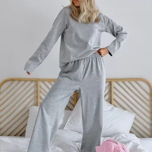 Custom Loungewear Women Sets Bamboo Pajama Set 2 Piece Cotton Women’S Sleepwear Modal Lounge Wear Sets