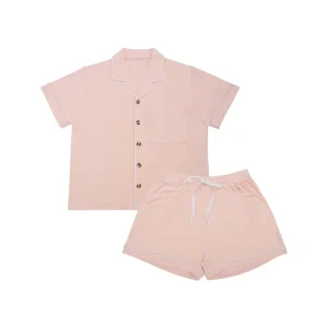 Custom Printed Extra Soft Breathable Bamboo Women’s Sleepwear Elastic Lady Pajama Set Comfortable Night Wear
