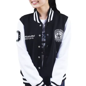 Custom School Varsity Baseball Letterman Bomber Windbreaker for Ladies New Design Women’s Jacket for Office Wear