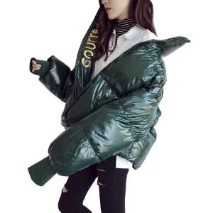 Custom Sexy Short Padded Women Jacket Bomber Padded Jacket Women’s Track Jacket