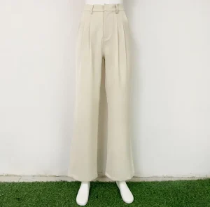 Custom Women’s Casual Loose Plus Size Pants & Trousers Wide Leg Elastic Waist Sweatpants Dress Pants