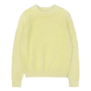 Custom Women’s Crew Neck Mohair Casual Sweater, Autumn Solid Pattern Tricot Knitted Pullover Sweater, Manufactured Knitwear