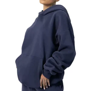 Custom Women’s Hoodies Oversized Fleece Hooded Sweatshirt Loose Casual Outfits Athletic Workout Pullover Soft Hoodie With Pocket