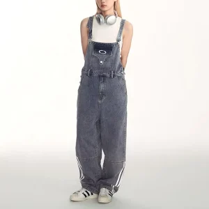 Custom Women’s Pants Overall Jeans Jumpsuit Denim Overall Work Suit Work Clothes Plus Size