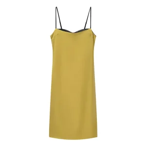 Custom Women’s Slim Fit Satin Slip Dress with Built in Bra Backless Sexy Spaghetti Strap Bodycon Midi Pencil Dress Factory