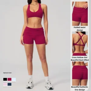 Custom Women’s Sports Set Breathable Quick Dry Gym Yoga Workout Two Piece Fitness Yoga Set