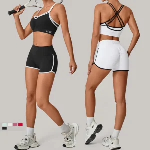 Custom Yoga Set Gym High Impact 2 Piece Activewear Sets for Women Tracksuit Workout Sport Set Women Soft Ropa Deportiva Mujer