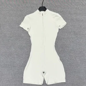 Custom Zipper Quick Dry Leggings Fitness Yoga Clothes Set High Strength Workout Wear Women Gym One Piece Yoga Sport Jumpsuit