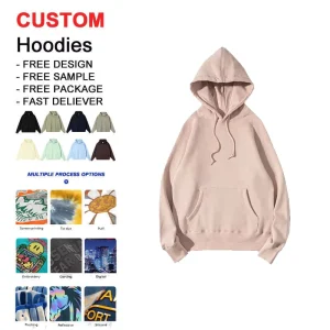 Custom logo Oversized Blank Women’s Vintage Hoodie 100% Cotton 460grams Heavyweight Pullover Sweatshirt