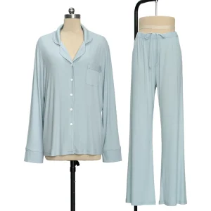 Customizable Lenzing Modal Pajama Set Women’s Sleepwear Set Pyjama Ladies Pj Set Pijamas Soft Loungewear