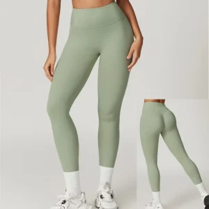 Customized Logo Women Sports Wear High Waist Hip Lifting Leggings Cycling Exercise Gym Yoga Fitness Leggings