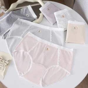 Customized high quality women’s underwear cotton women’s panties skin friendly and breathable women’s panties