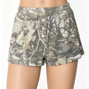 Cute Graphic Women Shorts Daily Casual Soft Print Bottoms