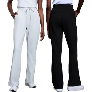 D25165 Women’s Solid Color Autumn High-Waisted Flared Trousers Loose Draping Wide Leg Pants for Casual Wear