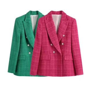 D&M Autumn Winter New Ladies Casual Office Long Sleeve Blazers Coats for Women