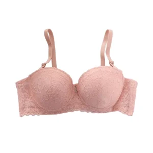 Elegant Breathable Bras for Fat Women Floral Embroidery Lace Comfortable Plus Size Women’s Underwear