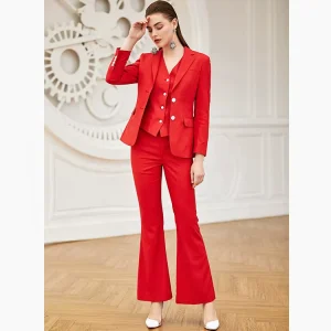 Elegant Woman Suit Supplying Manufacturer Women’s Suits for Work Specially Lady Bosses Church Suits Sets