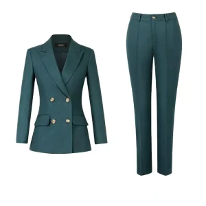 Elegant Women’s Business Suit Blazer Professional Wear Viscose Polyester Waterproof Interview Ready