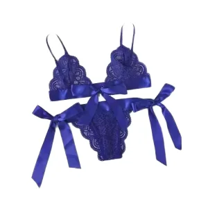 Europe & US New Sexy Women’s Underwear with Spandex Nylon Breathable Three-Point Split Cross-Border for AliExpress Explosions