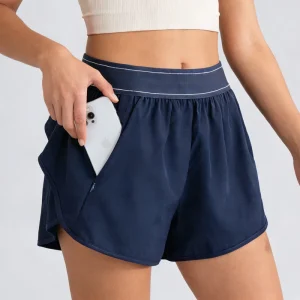 European and American High-waist Women’s Sports Shorts Yoga Pants