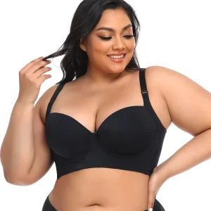 Export Bra European American Style Cross-Border Factory Direct Nylon Plus Size Women Seamless Supportive Push-Up Bra