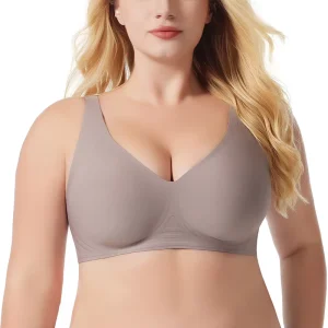 Factory Comfortable Bra for Women Plus Size High Quality Nylon Wireless Padded Ladies Seamless Bras