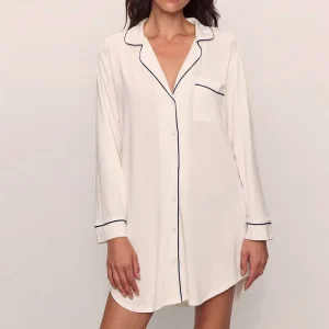 Factory Custom Modal Women’s Pajamas Plus Size Loose Sleepwear Loungewear Elastic Waist Closure Knee Length for Summer