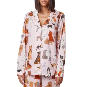 Factory Custom Printed Ladies Sleeve Lounge Set Size Pajamas Nighty Pyjamas Women’s Sleepwear Loungewear
