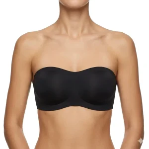 Factory Custom Soft Stretchy Soutien-gorge 3-Row Full Cup Women Wireless Brassiere Ice Silk Strapless Seamless Bra