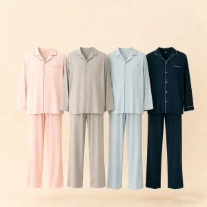 Factory Custom Women’s Sleepwear Soft Pyjama Set Organic Cotton Modal Bamboo Loungewear Women Pajamas