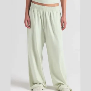 Factory Direct Femme Pajamas Pant Home Wear Lady Sleep Bottoms Women’s Trousers Custom Women Cotton Blend Jersey Wide Leg Pants