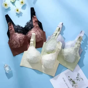 Factory Direct New Thin Section Large Size Women’s Underwear Comfortable Push-up No Steel Ring Anti-Sagging Adjustable Bra