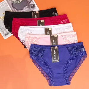 Factory Direct Sale New Fashion Women’s Cotton Underwear Women Panties Sexy Underwear Women Lace Cotton Underwear
