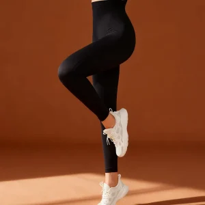 Factory Direct Supply Seamless Shapewear High Waist Elastic Waist Full Length Tummy Tuck Yoga Leggings Breathable Multi-color