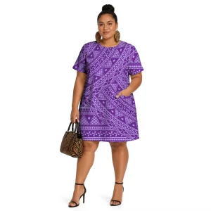 Factory Outlet Fiji Design Custom Fashion Trendy Casual Normcore Eco Friendly Breathable Women’s Short Sleeve Dress