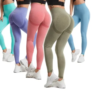 Factory Price Fashion Women’s Full Length Spandex High Waist Elastic Athletic Gym Workout Sublimation Yoga Pants Leggings