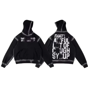 Factory high quality that is a very lot cough syrup hooded gradient men’s women’s streetwear 100% cotton sweatshirt hoodie