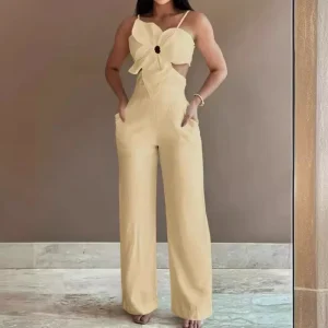 Fashion Casual Jumpsuit Women’s Pants