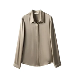Fashion Female Elegant Printed Shirt Chiffon Loose Long Sleeve Blouse Ladies’ Office Blouses Women’s Blouses & Shirts