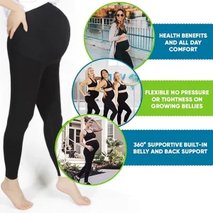 Fashion High Quality Pregnant Dress Maternity Clothes Outerwear Seamless Maternity Leggings for Women Pregnancy Yoga Pant
