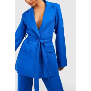 Fashion Popular Autumn Women Women’s Suits Oversize Loose Blue Blazers Coats