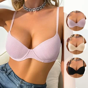 Fashion Push Up Wire Bra Women’s Underwear Comfortable and Breathable Women’s Bras High quality Bra