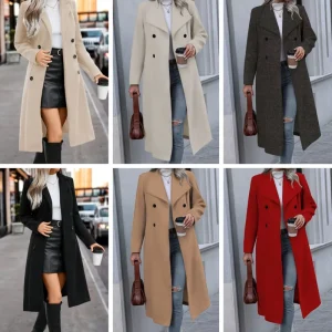 Fashionable Warm Jackets Classic Long Jackets Women’s Long Coats