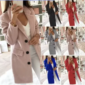 Fashionable Women’s Coats with Various Trendy Comfortable and Warm Autumn winter Women’s Trench Coats