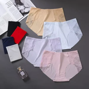 Female Briefs High Quality Breathable Women’s Lace Panties Ladies Sexy Underwear Women