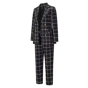 Formal Suits for Women Office Formal Ladies Suit Office Wear Women Two Piece Set Sexy Women’s Suits & Tuxedo