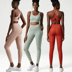 Four Way Stretch Activewear Comfortable Women’s Sport Bras Gym Fitness Yoga Set