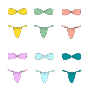 Free Design Ladies Sexy Swim Suit Supplier Two Piece Swimsuits Repreve Summer Beachwear Swimwear Custom Bikini Set For Beach