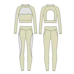 Free Design Sports Wear Eco Friendly Workout Clothing Manufacturers 2 Piece Private Label Gym Fitness Yoga Sets