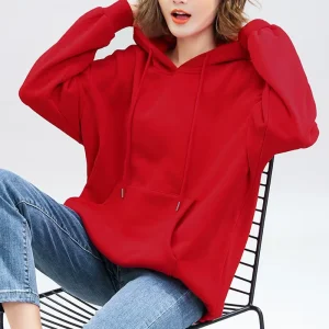 French Terry Women’s Hoodies Sweatshirts